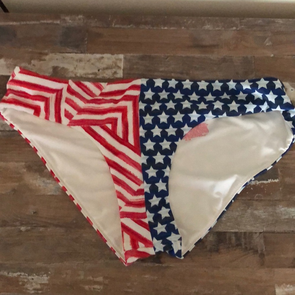 American Flag Bikini Bottoms